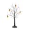 3ft. Pre-Lit Artificial Halloween Pumpkins and Skulls Ornament Tree with 48 Warm White LED Lights